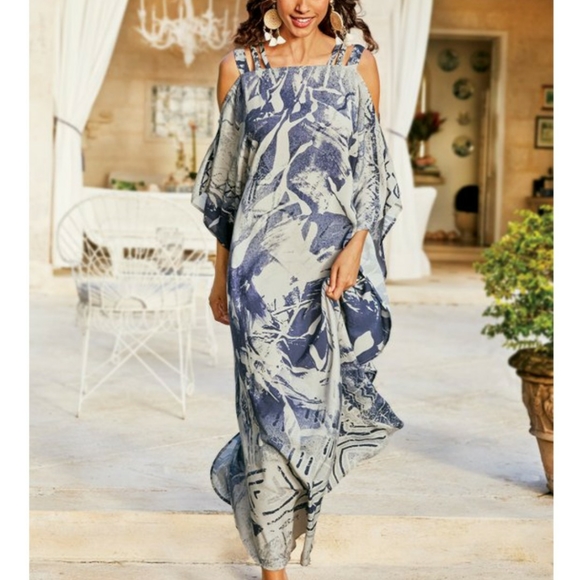 Soft Surroundings Dresses & Skirts - Soft Surroundings West Village Kaftan Maxi Dress
